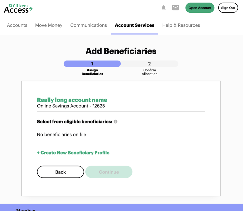 Beneficiaries